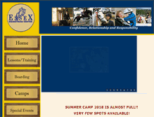 Tablet Screenshot of essexequestrian.com